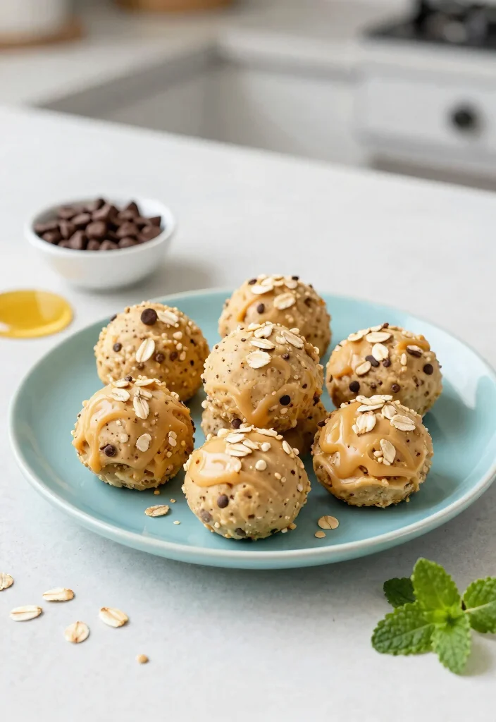 10 PB Fit Dessert Recipes for High Protein Sweet Bites - 5. Peanut Butter Energy Bites 1