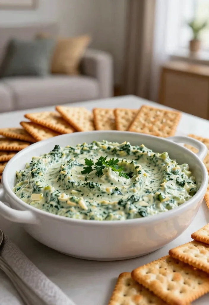 10 Recipes Using Vegan Cream Cheese for Creamy Dishes 45 10 Recipes Using Vegan Cream Cheese for Creamy Dishes - 5. Creamy Vegan Spinach and Artichoke Dip 1