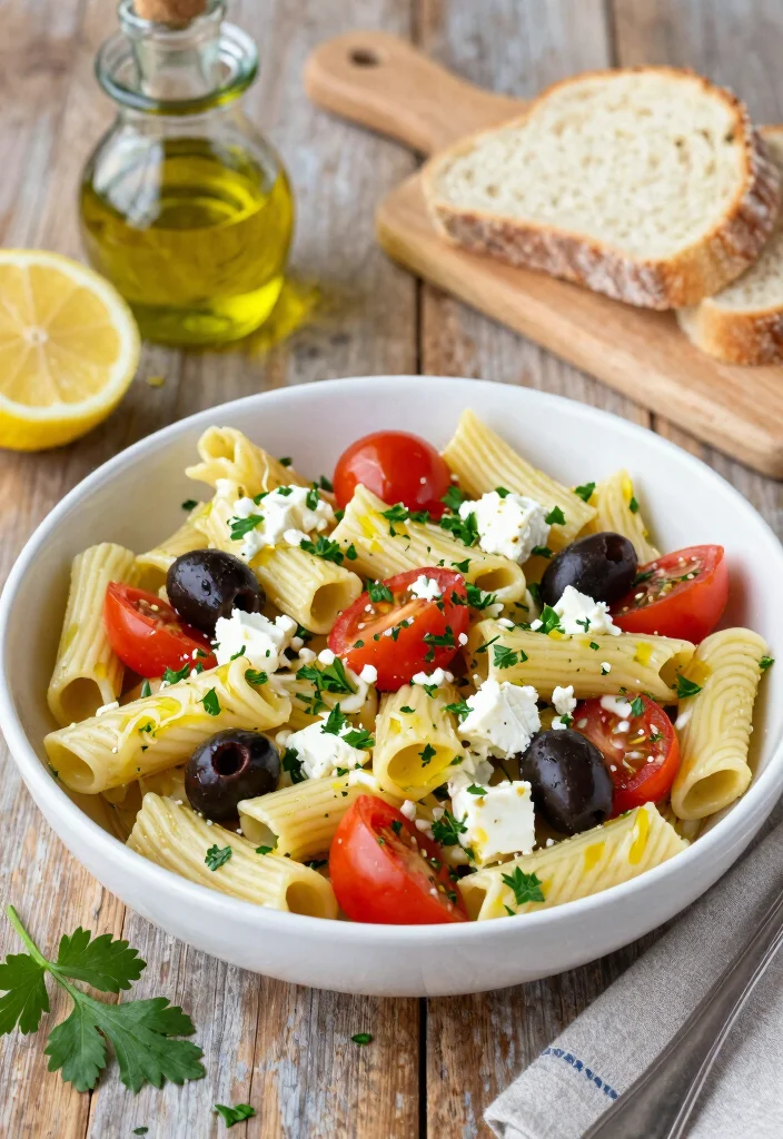 10 Risoni Salad Recipes for Easy Mediterranean Style Dishes 1 10 Risoni Salad Recipes for Easy Mediterranean Style Dishes 1. Greek Risoni Salad with Feta and Olives 0
