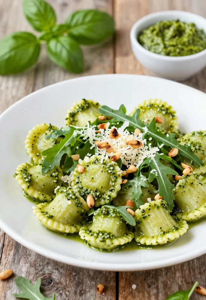 10 Risoni Salad Recipes for Easy Mediterranean Style Dishes 34 10 Risoni Salad Recipes for Easy Mediterranean Style Dishes 4. Pesto Risoni Salad with Arugula 0