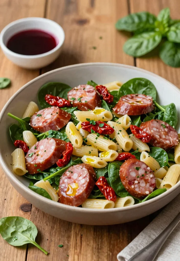 10 Risoni Salad Recipes for Easy Mediterranean Style Dishes 67 10 Risoni Salad Recipes for Easy Mediterranean Style Dishes 7. Italian Sausage and Risoni Salad 0