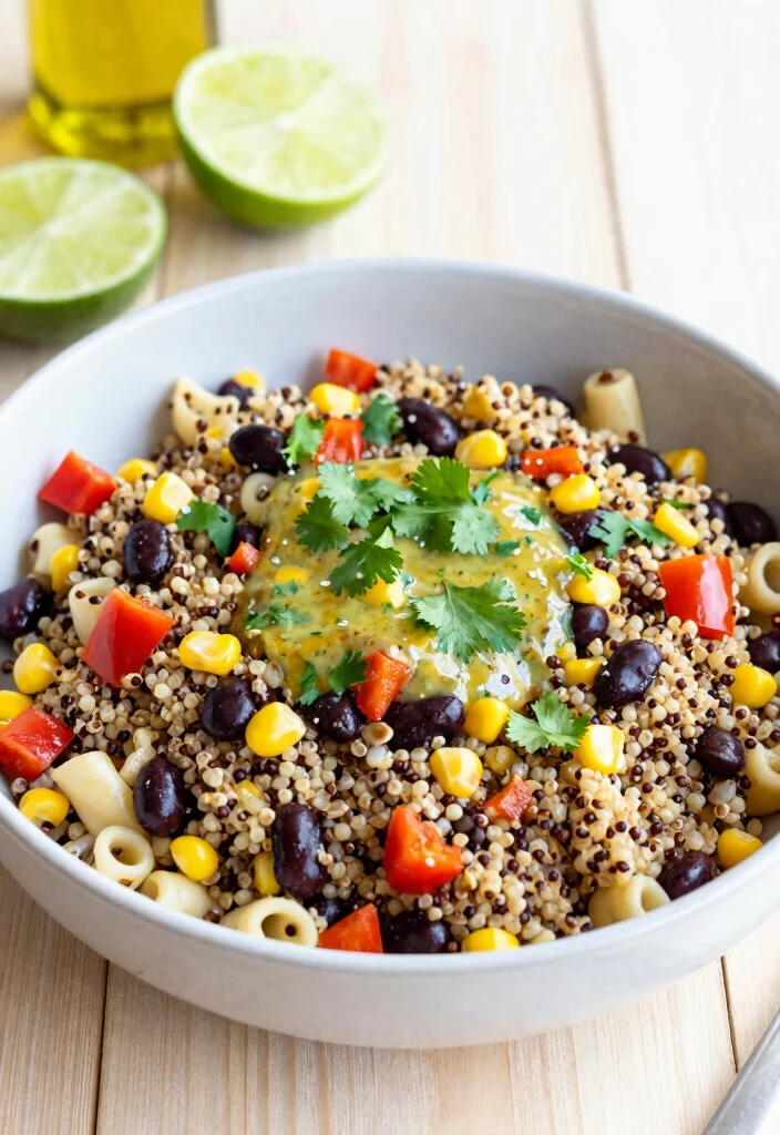 10 Risoni Salad Recipes for Easy Mediterranean Style Dishes 89 10 Risoni Salad Recipes for Easy Mediterranean Style Dishes 9. Quinoa and Risoni Salad with Cilantro Lime Dressing 0