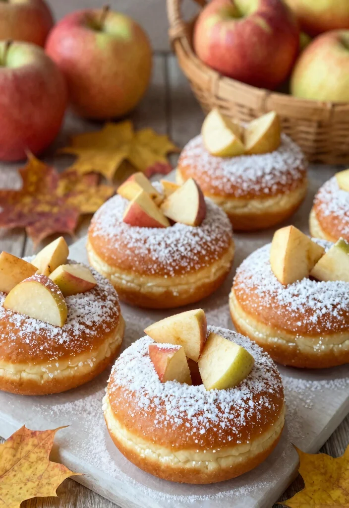 10 Vegan Air Fryer Donut Recipes for Sweet Treats - 7. Apple Cinnamon Vegan Donuts 1