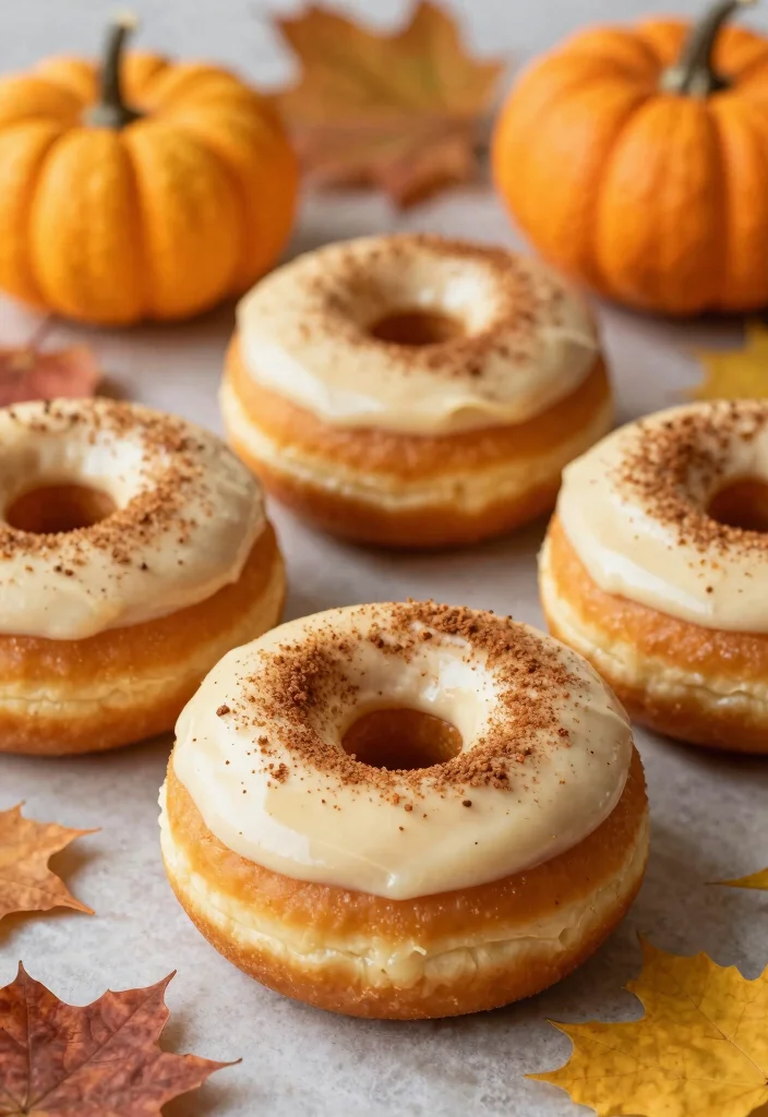 10 Vegan Air Fryer Donut Recipes for Sweet Treats - 8. Pumpkin Spice Vegan Donuts 1