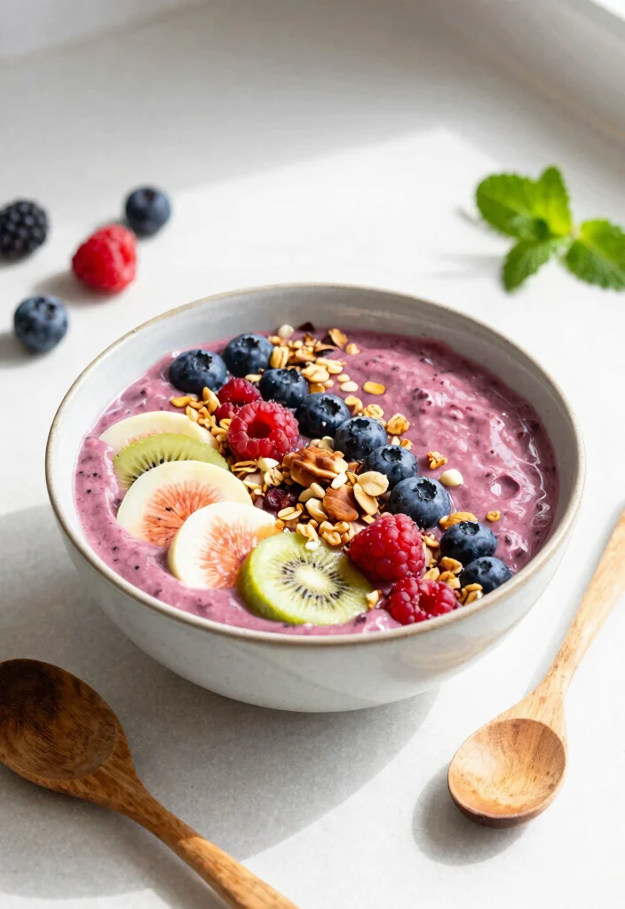 10 Vegan Just Egg Recipes for Easy Plant Based Cooking - 8. Just Egg Smoothie Bowl 1