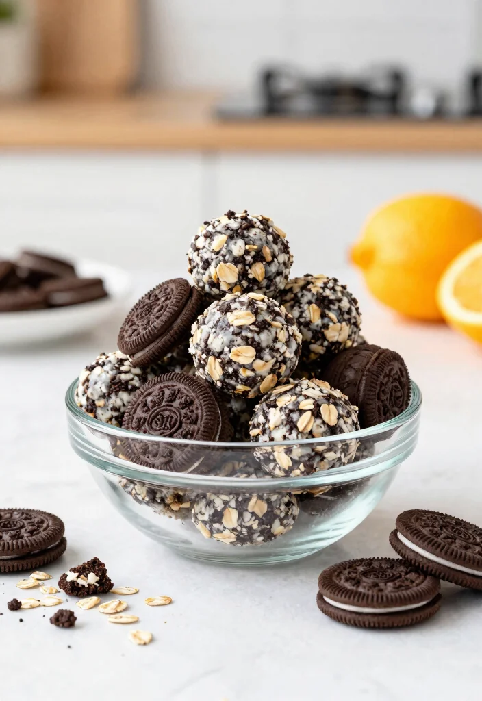 10 Vegan Oreo Recipes for Dairy Free Sweet Treats 89 10 Vegan Oreo Recipes for Dairy Free Sweet Treats - 9. Vegan Oreo Energy Bites 1
