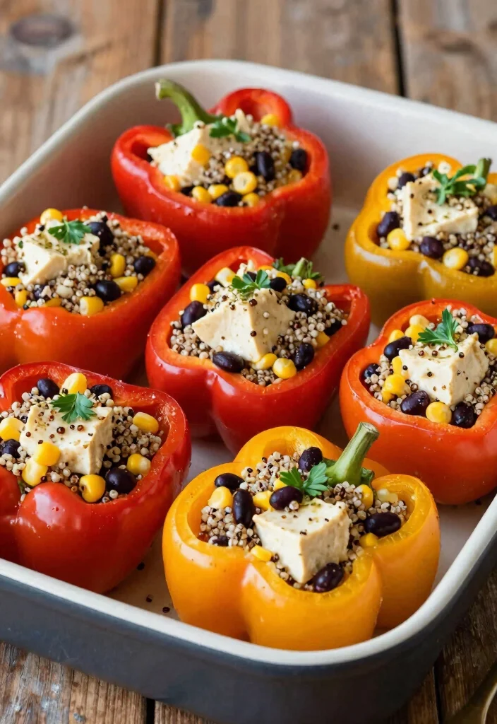 10 Vegan Yuba Recipes for High Protein Plant Based Meals 67 10 Vegan Yuba Recipes for High Protein Plant Based Meals - 7. Yuba Stuffed Bell Peppers 1
