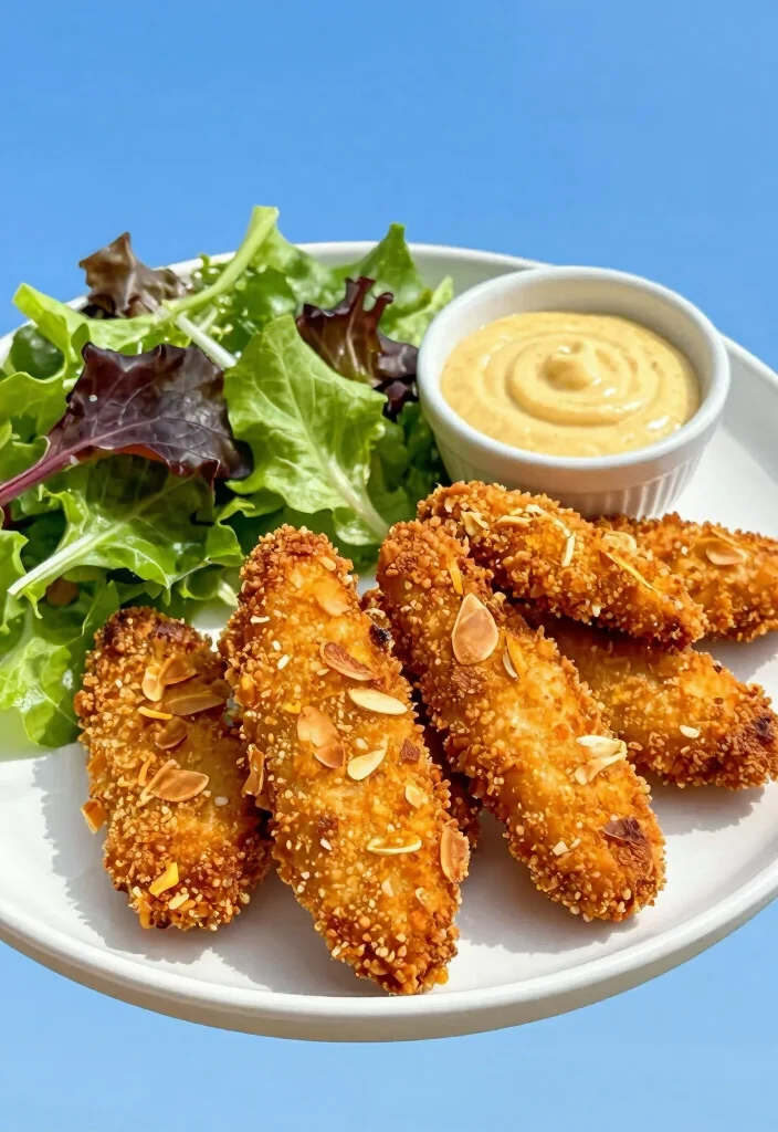 12 30 Minute Dinner Recipes for Busy Weeknights 12. Almond Crusted Chicken Tenders 0