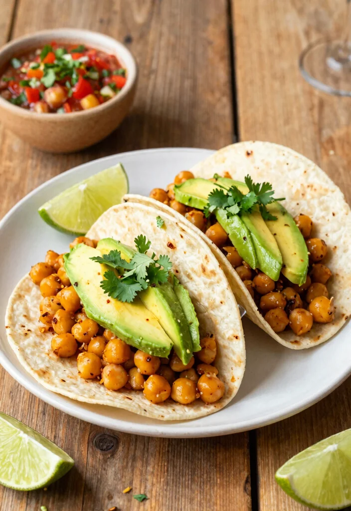 12 30 Minute Dinner Recipes for Busy Weeknights 3. Spicy Chickpea Tacos 0