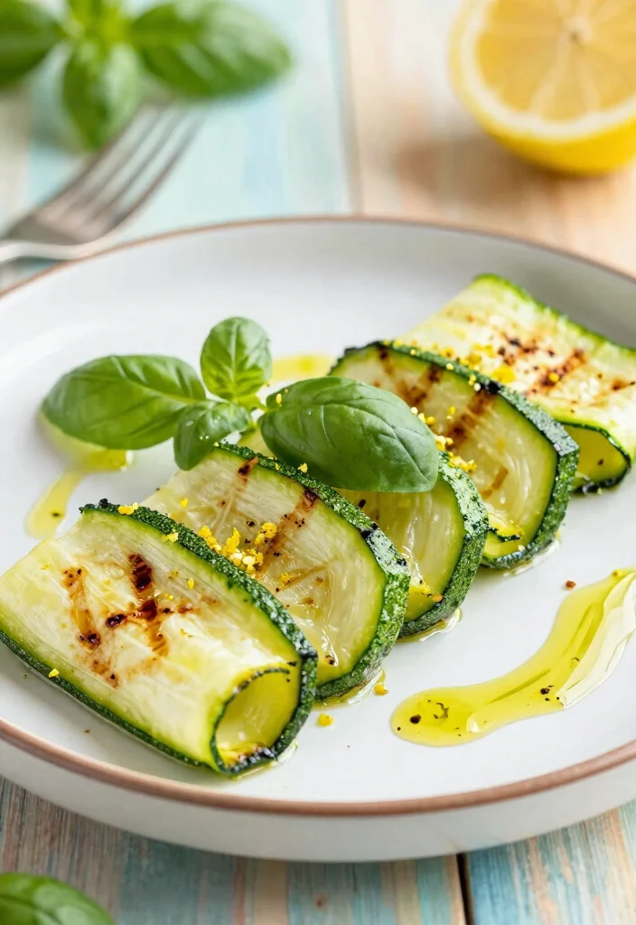 12 BBQ Dinner Recipes for Bold Smoky Flavor - 10. Grilled Zucchini Ribbons 1