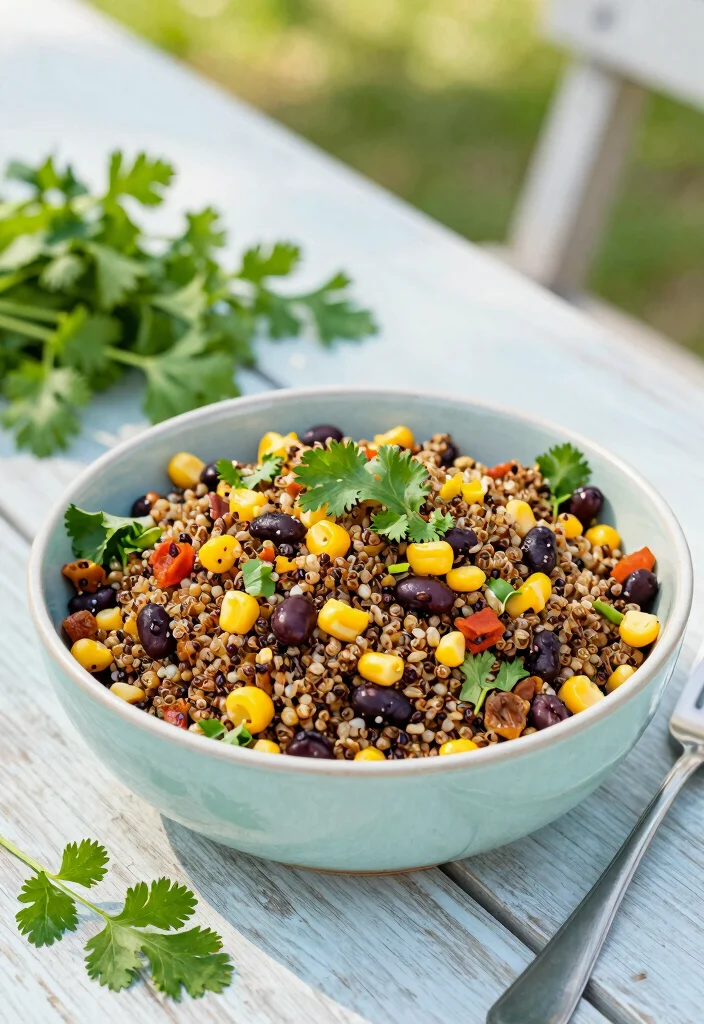 12 BBQ Dinner Recipes for Bold Smoky Flavor - 11. Smoky BBQ Quinoa Salad 1
