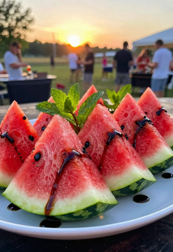 12 BBQ Dinner Recipes for Bold Smoky Flavor - 12. Grilled Watermelon Slices 1