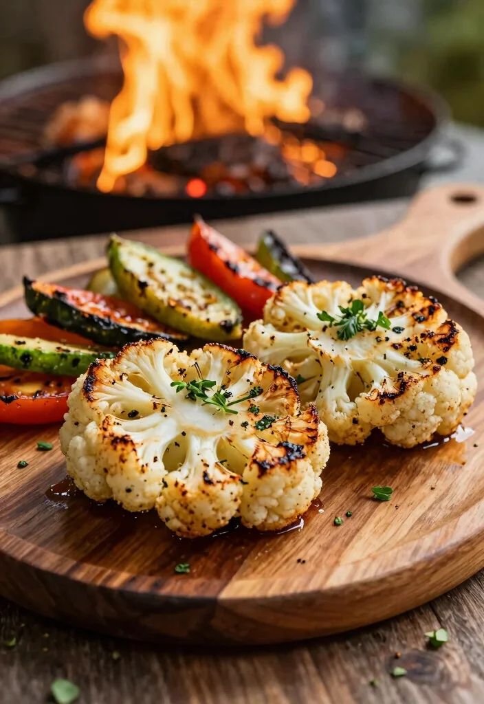 12 BBQ Dinner Recipes for Bold Smoky Flavor - 4. BBQ Cauliflower Steaks 1