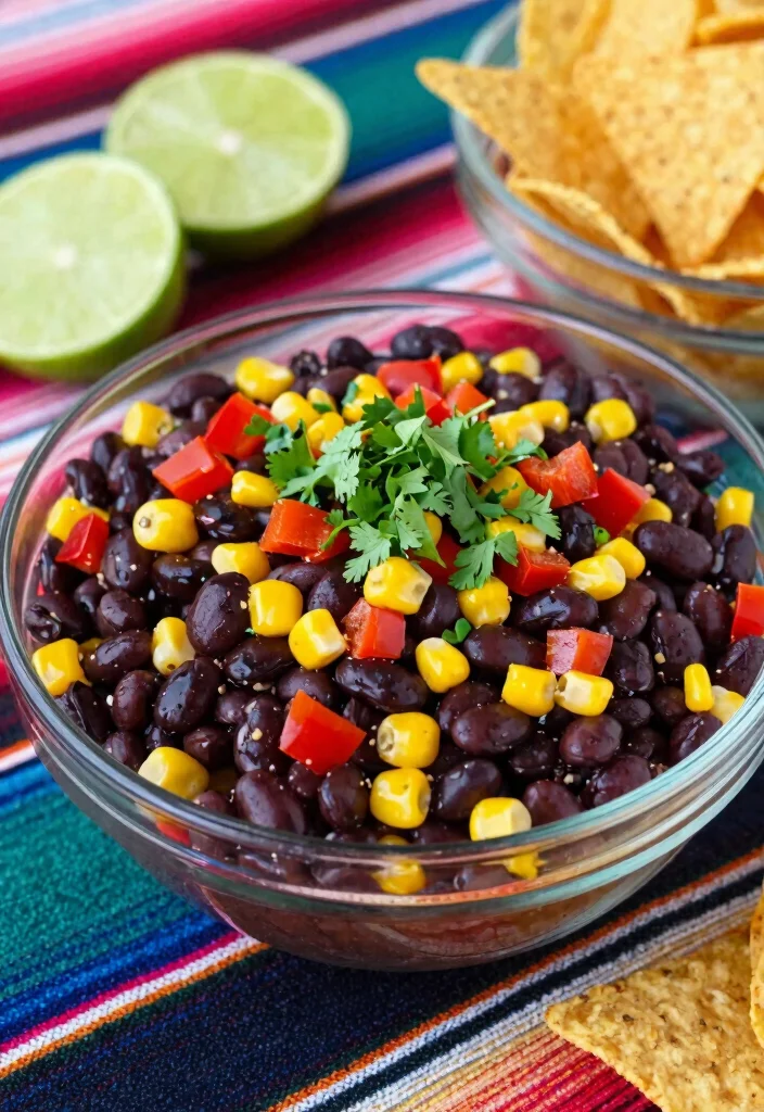 12 Bulk Salad Recipes Perfect for Meal Prep and Parties 23 12 Bulk Salad Recipes Perfect for Meal Prep and Parties - 3. Southwest Black Bean Salad 1