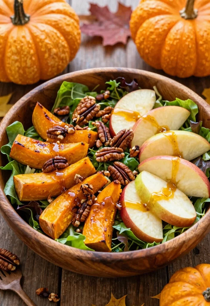 12 Bulk Salad Recipes Perfect for Meal Prep and Parties 78 12 Bulk Salad Recipes Perfect for Meal Prep and Parties - 8. Autumn Harvest Salad 1