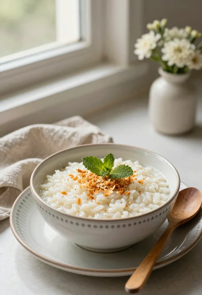 12 Dessert Pudding Recipes for Creamy Comfort Classics 34 12 Dessert Pudding Recipes for Creamy Comfort Classics - 4. Coconut Rice Pudding 1