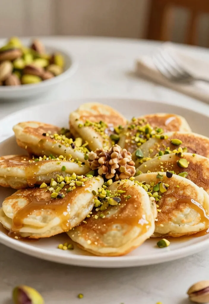 12 Dubai Dessert Recipes with Rich Middle Eastern Flavor 89 12 Dubai Dessert Recipes with Rich Middle Eastern Flavor 9. Qatayef 0