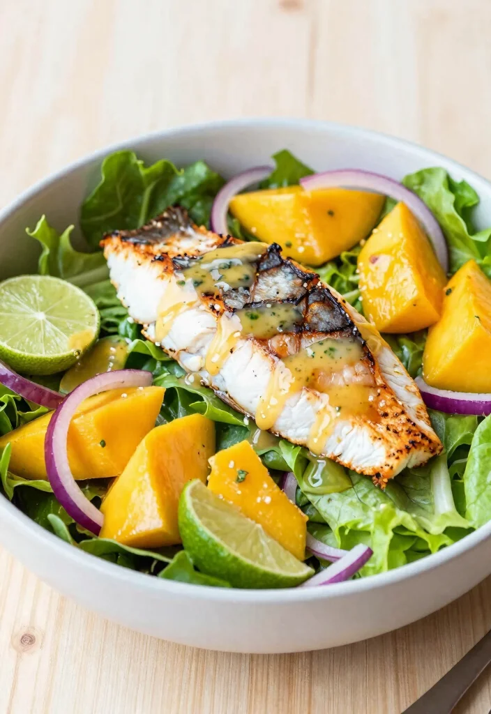 12 Healthy Basa Fish Recipes for Light Protein Meals 56 12 Healthy Basa Fish Recipes for Light Protein Meals - 6. Basa Fish Salad with Mango 1
