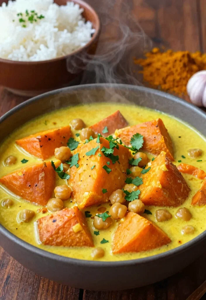 12 Healthy Batch Cooking Recipes for Weekly Meal Prep - 2. Sweet Potato & Chickpea Curry 1