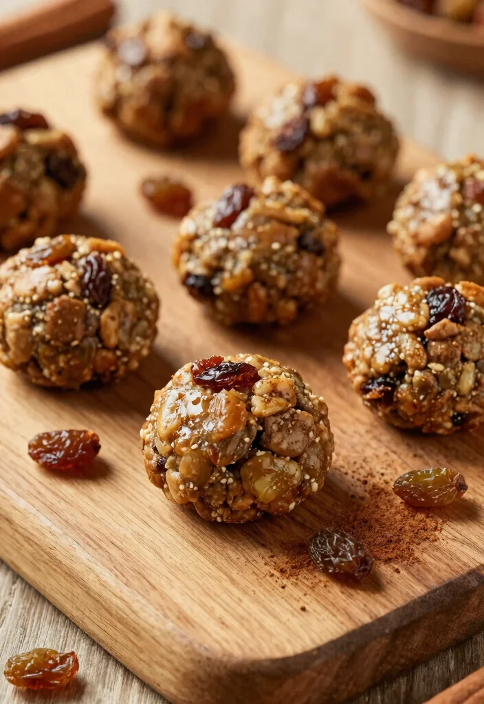 12 Healthy Energy Ball Recipes for Quick Fuel Snacks 122 12 Healthy Energy Ball Recipes for Quick Fuel Snacks - 12. Cinnamon Raisin Energy Bites 1