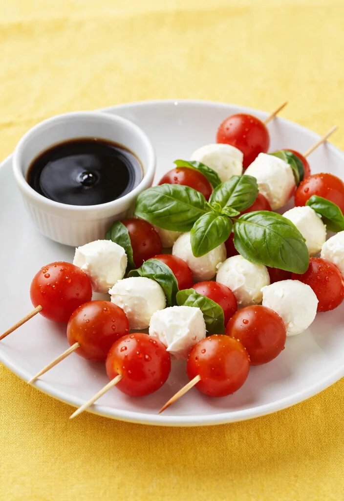 12 Healthy Summer Lunch Recipes for Light Fresh Meals 34 12 Healthy Summer Lunch Recipes for Light Fresh Meals - 4. Caprese Salad Skewers 1
