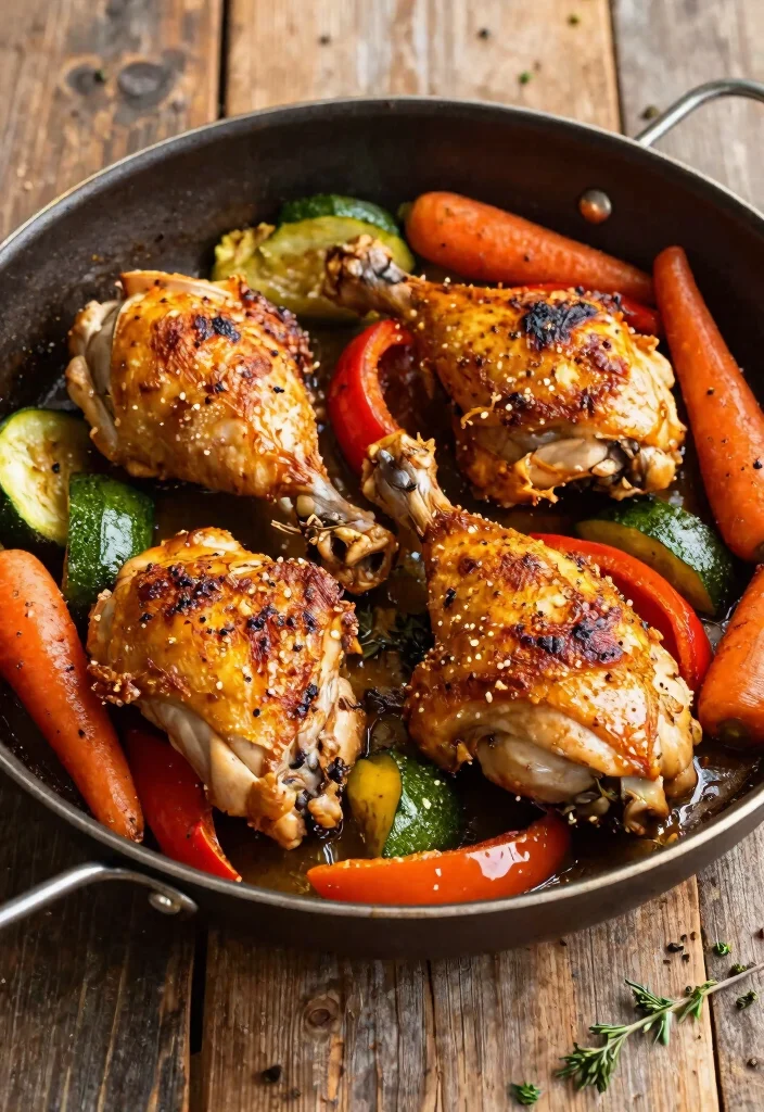 12 Roasted Dinner Recipes for Deep Oven Baked Flavor 100 12 Roasted Dinner Recipes for Deep Oven Baked Flavor - 10. One-Pan Roasted Chicken and Vegetables 1