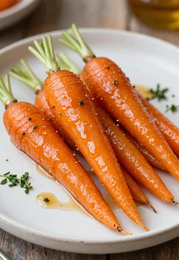 12 Roasted Dinner Recipes for Deep Oven Baked Flavor 122 12 Roasted Dinner Recipes for Deep Oven Baked Flavor - 12. Maple Dijon Roasted Carrots 1