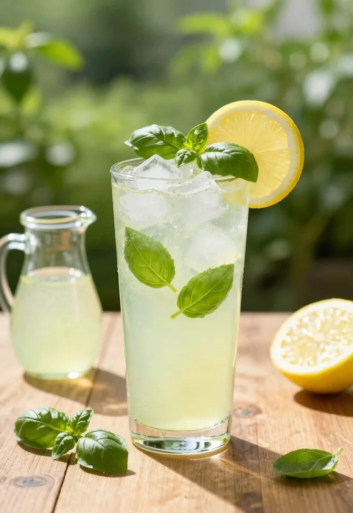 12 Vegan Basil Recipes for Fresh Aromatic Flavor 1 12 Vegan Basil Recipes for Fresh Aromatic Flavor - 1. Basil Lemonade 1
