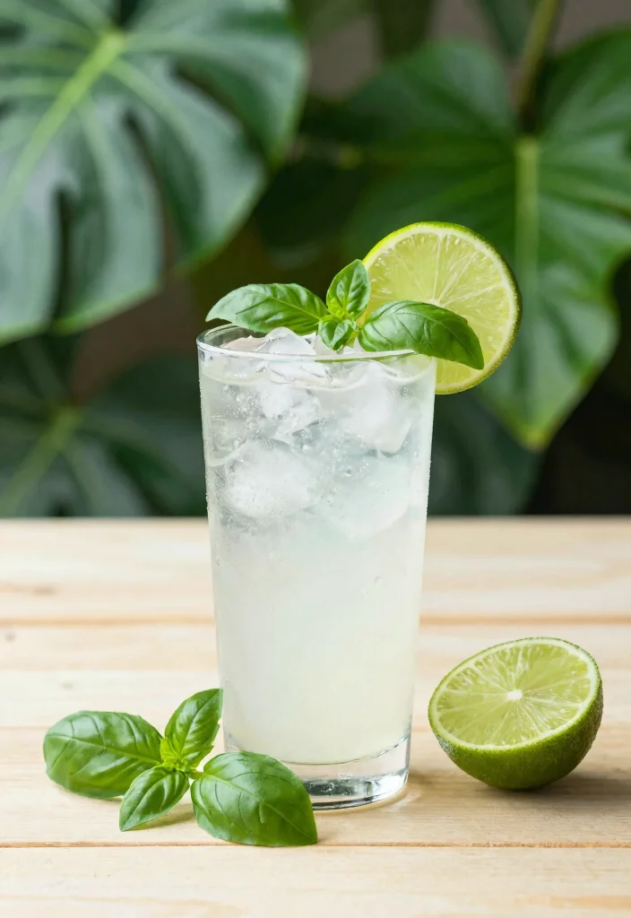 12 Vegan Basil Recipes for Fresh Aromatic Flavor 56 12 Vegan Basil Recipes for Fresh Aromatic Flavor - 6. Basil Coconut Water 1