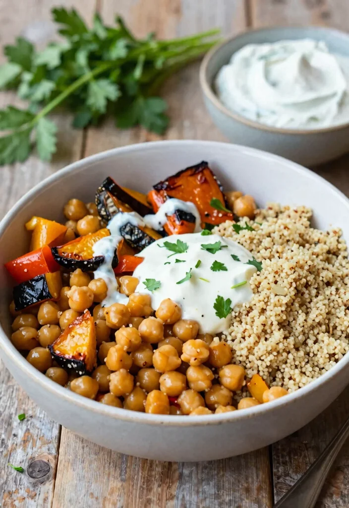 14 Healthy Clean Eating Recipes for Balanced Everyday Meals - 10. Mediterranean Chickpea Bowl 1
