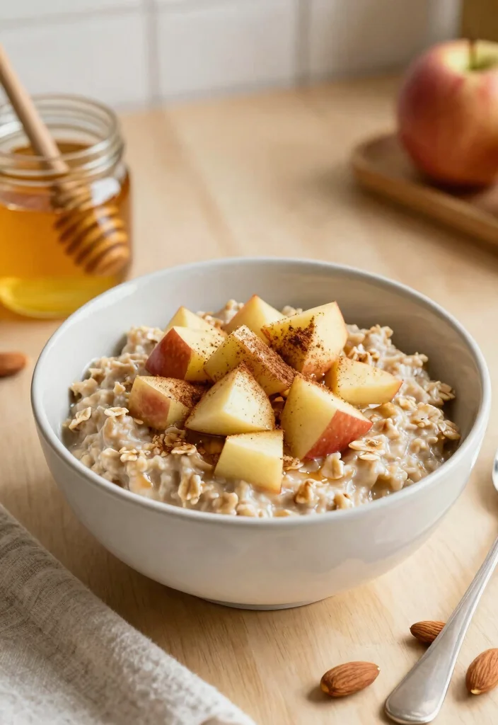 14 Healthy Clean Eating Recipes for Balanced Everyday Meals - 11. Apple Cinnamon Oatmeal 1
