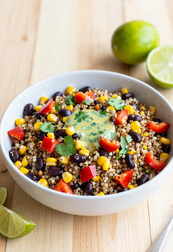 14 Healthy Clean Eating Recipes for Balanced Everyday Meals - 2. Quinoa & Black Bean Salad 1